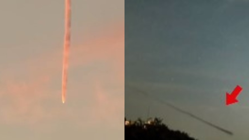 Trung Quốc: UFO xuất hiện ở Tế Nam và Thượng Hải, cái này giống quả cầu lửa, cái kia giống khói đen (Video)