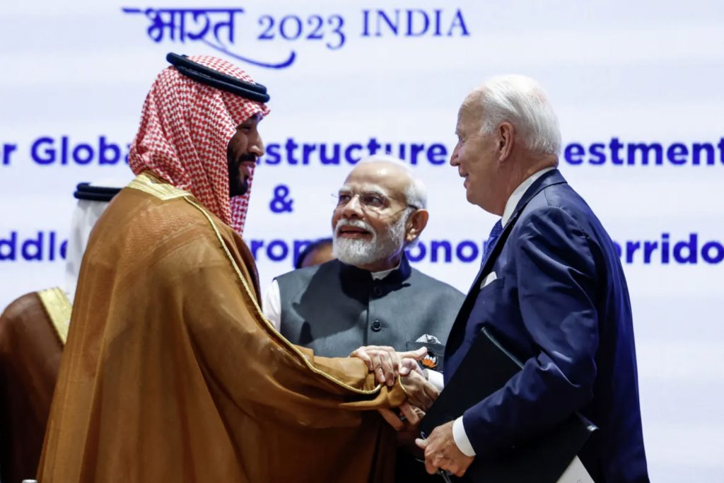 Hành lang Kinh tế Ấn Độ – Trung Đông – châu Âu của G20 sẽ là đối trọng với BRI của Trung Quốc