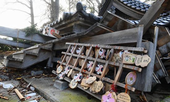 Số người chết vì động đất ở Nhật Bản tăng lên 126, 210 người vẫn mất tích
