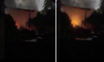 TP. HCM: Cháy lớn tại xưởng sản xuất pallet gỗ