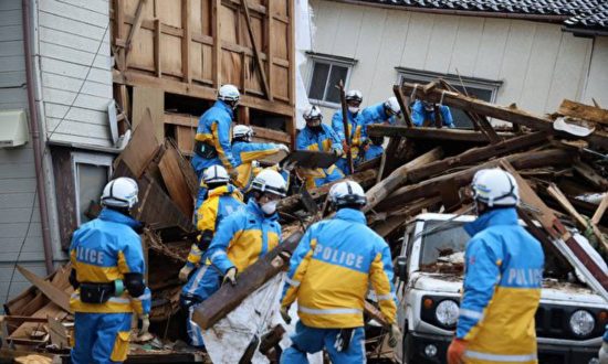 '72 giờ vàng' sắp hết, số người chết vì động đất ở Nhật Bản tăng lên 78, 25 người mất tích