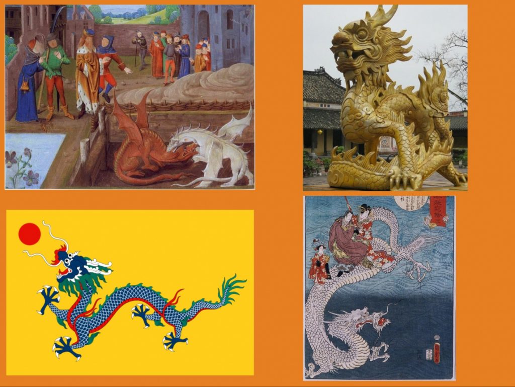 Rồng phương Đông và phương Tây khác nhau ra sao? Rồng Việt Nam khác rồng Trung Quốc thế nào?