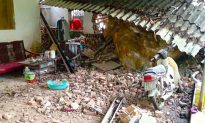 Động đất ở Hà Nội: Lở đá sập nhà dân, chết đàn dê ở Hoà Bình