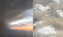Video bão cát ập đến Bắc Kinh quay được từ trên máy bay