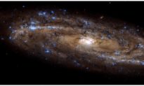 Kính viễn vọng chụp được hình ảnh thiên hà xoắn ốc chứa đầy ngọc bích