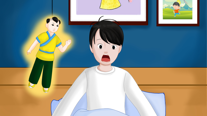 Truyện tranh "Minh Đạo gia huấn" (3): Nhật Minh nghiện trò chơi trên Internet