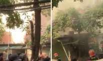 Hà Nội: Chủ nhà về quê nghỉ lễ, 4 ki ốt cháy ngùn ngụt