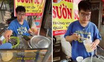 Hà Nội: Chàng trai bán cháo sườn nói tiếng Anh ‘như gió’, hút triệu lượt xem