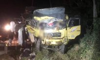 Kon Tum: Lật ô tô tải trên đèo Lò Xo, 2 người tử vong