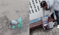 Trung Quốc: Lũ lụt ở Hồ Nam cuốn trôi bé 1 tuổi, hiện không rõ tung tích cha mẹ bé