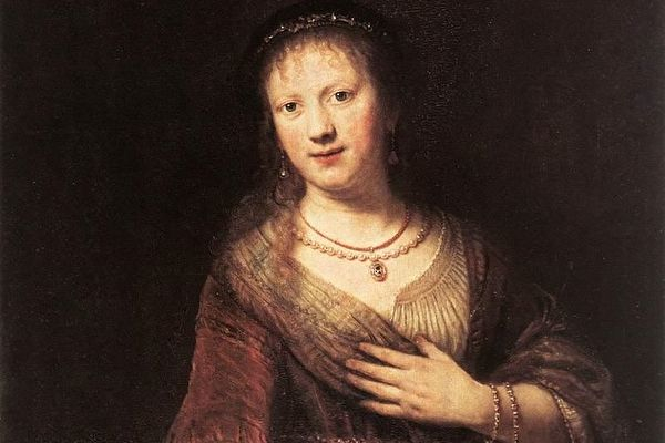Tác phẩm “Nữ thần hoa” của Rembrandt thể hiện tình yêu dành cho vợ