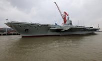 Trung Quốc phô diễn sức mạnh hải quân khi hạ thủy tàu sân bay mới