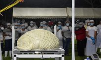 Khối phô mai kéo sợi nặng 558 kg của Mexico lập kỷ lục Guinness Thế giới