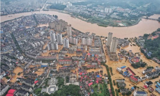 Ảnh: Lũ lụt nhiều nơi ở miền nam Trung Quốc, ảnh hưởng tới hơn một triệu người